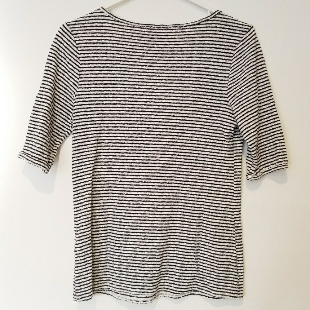 Lucky Brand Women's Top, 3/4 sleeve, Size Medium - Picture 7 of 8